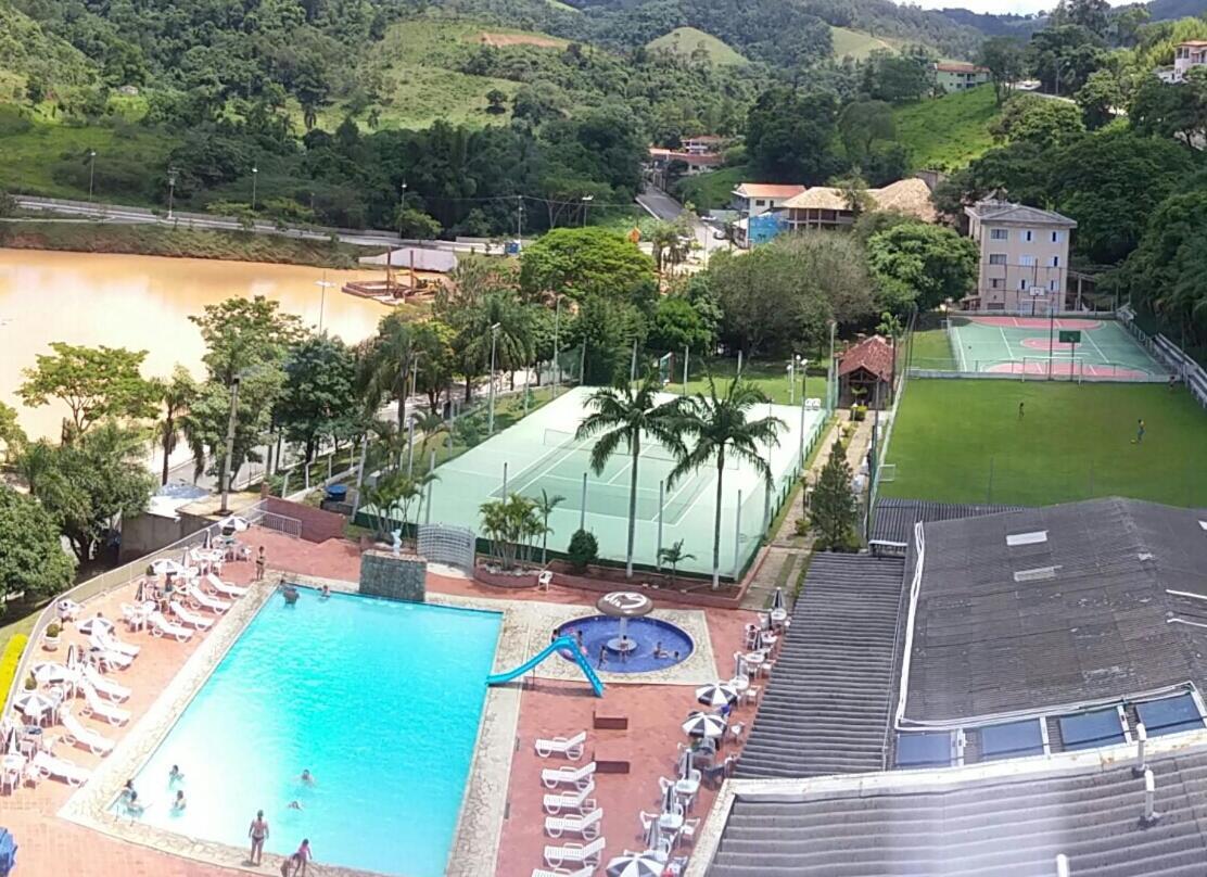 Flat Cavalinho Branco - Vista Do Lago E Piscina Aquecida Águas de Lindóia Extérieur photo